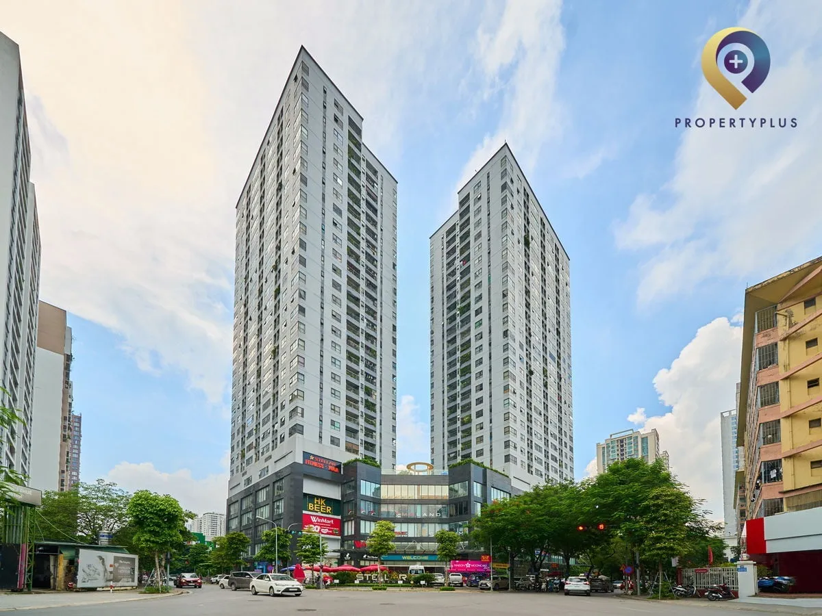 Toàn cảnh tòa nhà Stellar Garden tại Thanh Xuân, Hà Nội.